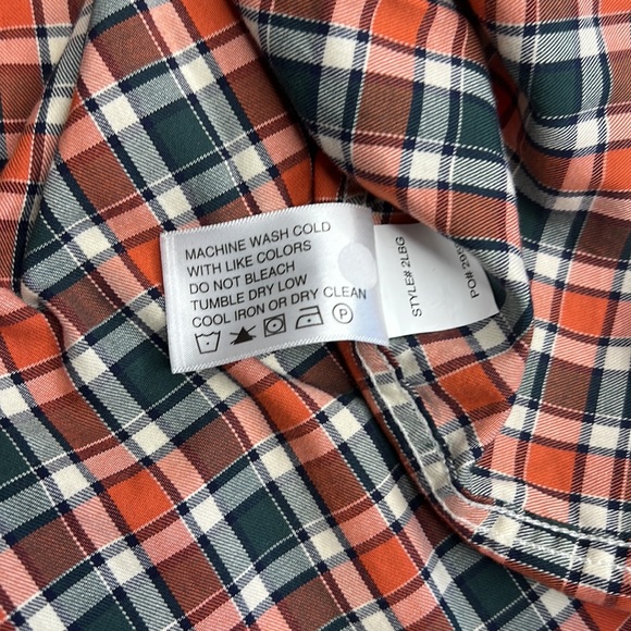 EUC Orvis Men’s Button Up Long Sleeve Casual Plaid Shirt - Picture 4 of 7